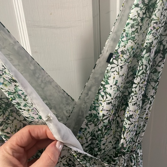 Petite xxs Banana Republic tiered maxi dress - Picture 2 of 5